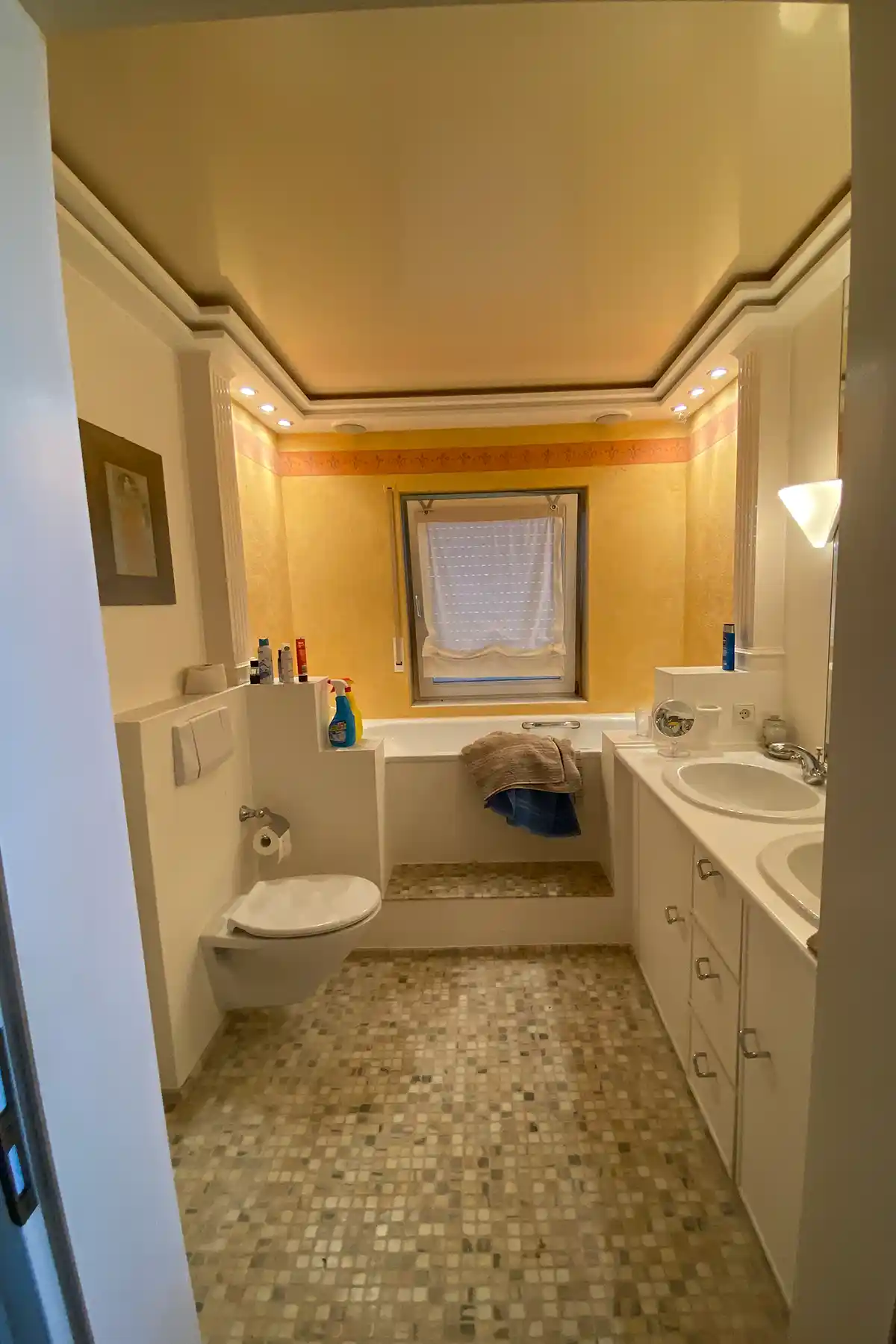 Badezimmer Vorher Italien Stil